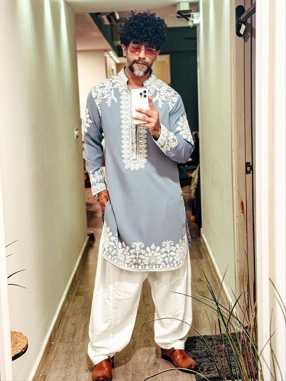 Designer Traditional Embroidered Kurta Set