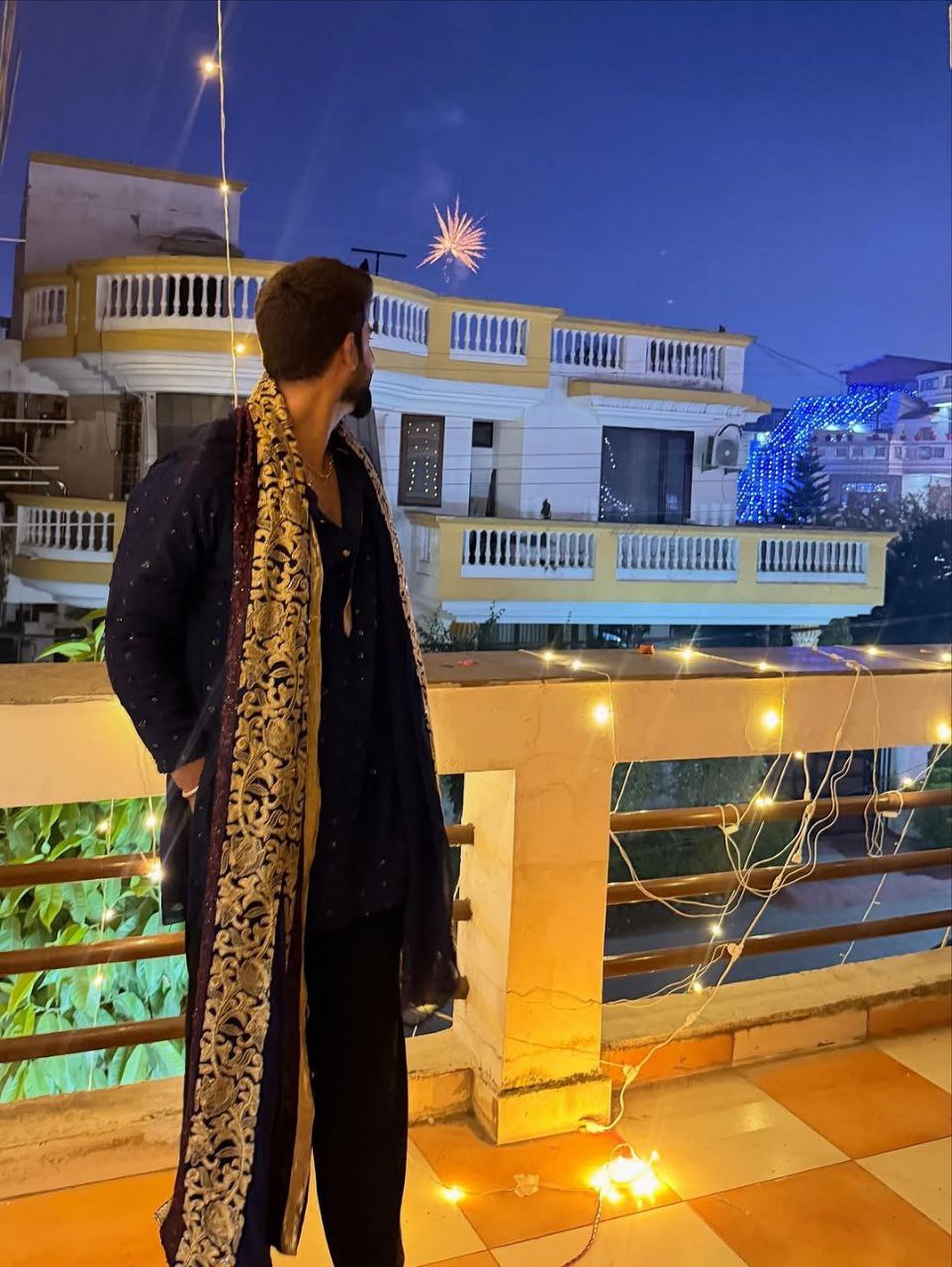 Gold Embroidered kurta set and Dupatt